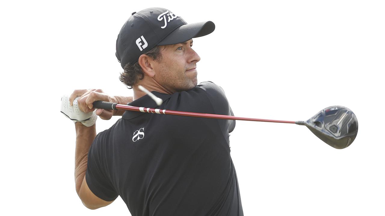 Adam Scott was back up and going at the Houston Open this week on the way to the Masters. Maddie Meyer/Getty Images/AFP == F