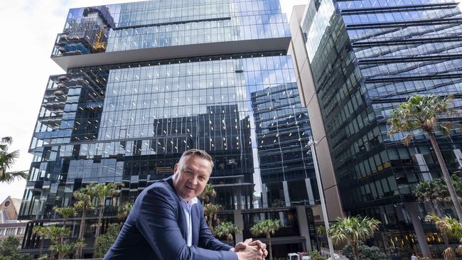 Western Sydney Business Chamber executive director David Borger at Parramatta Square. Picture: Matthew Vasilescu