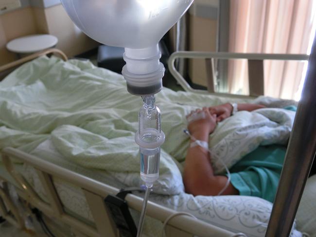 Generic stock image of a patient in a hospital bed. Picture: Getty