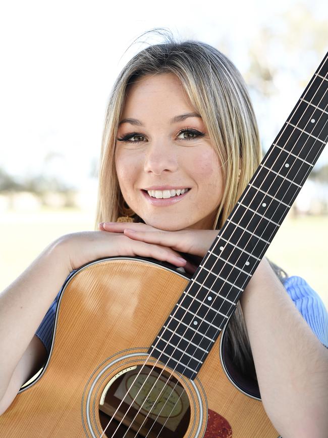 Gympie country singer Caitlyn Shadbolt is a star on the rise. Picture: Patrick Woods