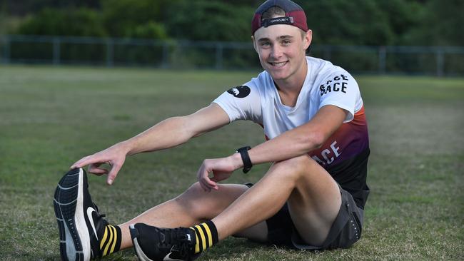 Josh Shanahan was recently to compete in the National Triathlon. Photo: Patrick Woods.