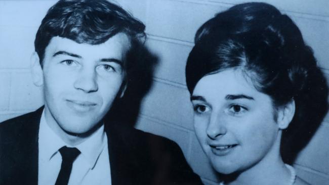 Vili Milisits and wife Rosemary in their late teens. Picture: Supplied