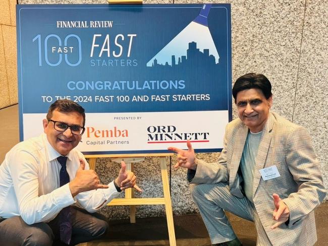 Cocoon SDA executive director and Crescent Respite owner Pranay Kumar (left) and Cocoon's managing director and owner Muhammad Latif. Picture: Facebook