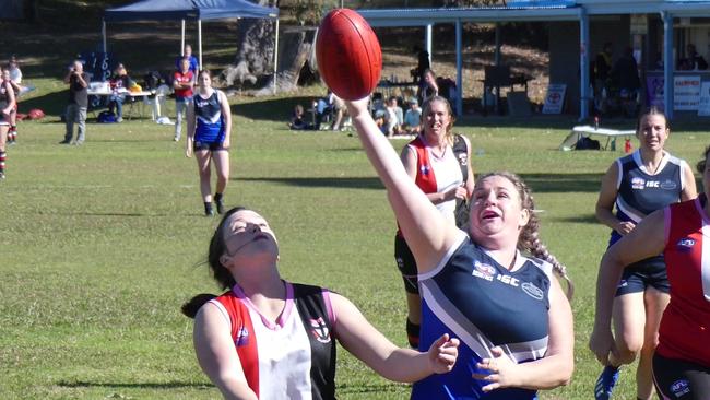 Sawtell Toormina came away narrow two point winners over the Northern Beaches Blues in round one of the AFL North Coast women's season on Saturday, July 18, 2020.