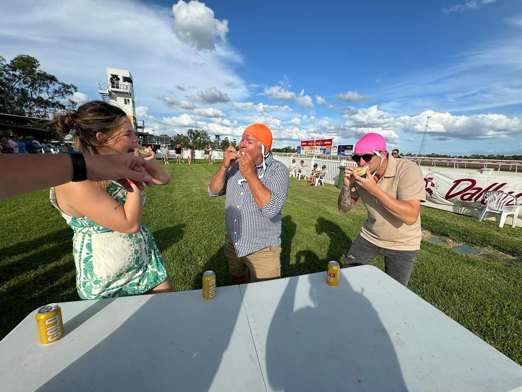 Fun and games from the Dalby Diehards Race Day 2025. Photo: Contributed.