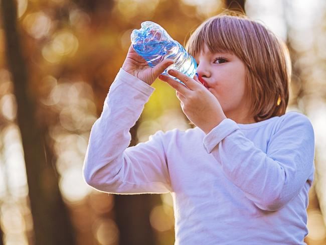 The water bottle ban applies to years five to nine students.