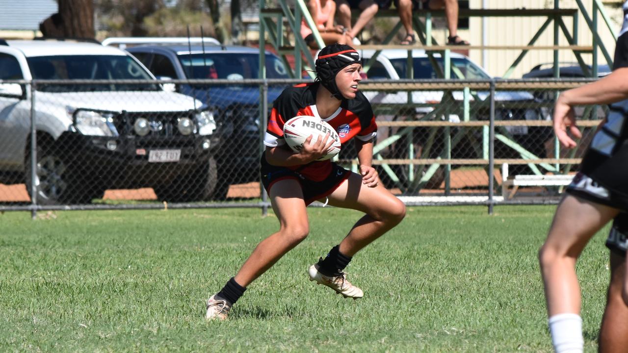 Mitchell Magpies v Toowoomba Valley Roosters U16. Adrian Vowles Cup 2020.