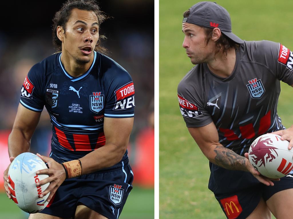 Brad Fittler encouraged to stick with Jarome Luai as Nicho Hynes