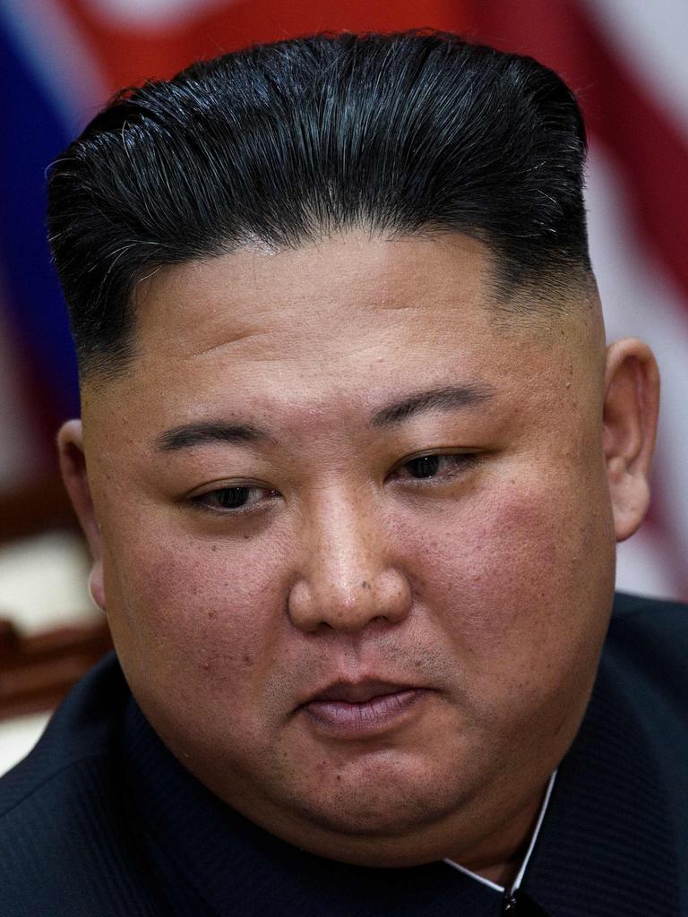 North Korea's leader Kim Jong-un. Picture: Brendan Smialowski/AFP