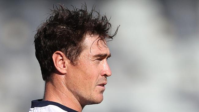 GEELONG, AUSTRALIA - FEBRUARY 23: Jeremy Cameron of the Cats reacts during the AFL Match Simulation between Geelong Cats and Hawthorn Hawks at GMHBA Stadium on February 23, 2023 in Geelong, Australia. (Photo by Kelly Defina/Getty Images)