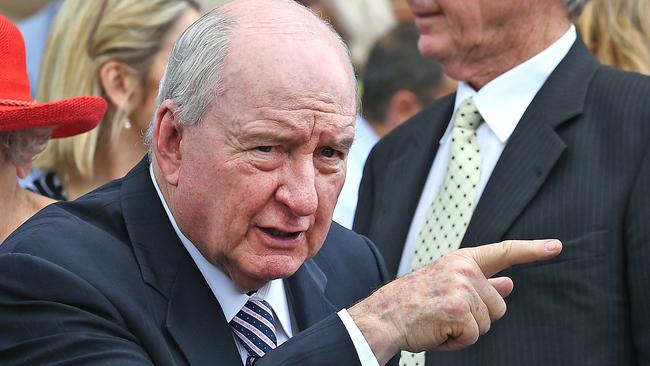 Former Wallabies coach, now broadcaster, Alan Jones. Picture: AAP 