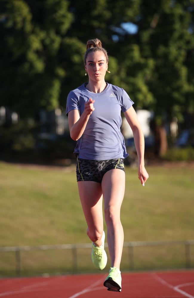 Ellie Beer - Athletics (4x400m women’s relay). Picture Glenn Hampson
