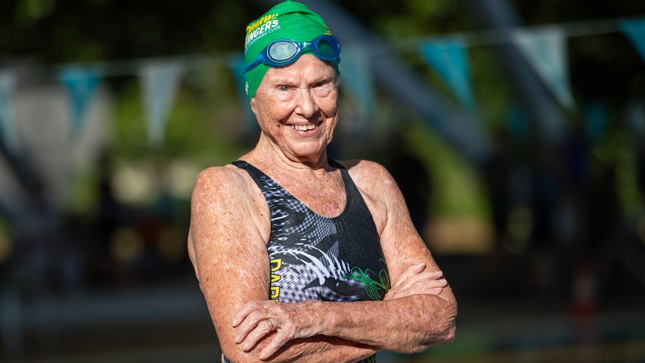 Anne Walker, 86, is hoping to break some of her own records when she takes to the pool in the National Championships. Picture: Pema Tamang Pakhrin