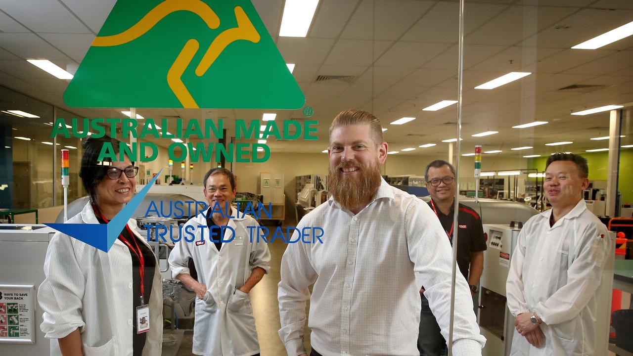 GME has beefed up its factory in Winston Hills by 30 per cent in the past three years. Picture: Toby Zerna