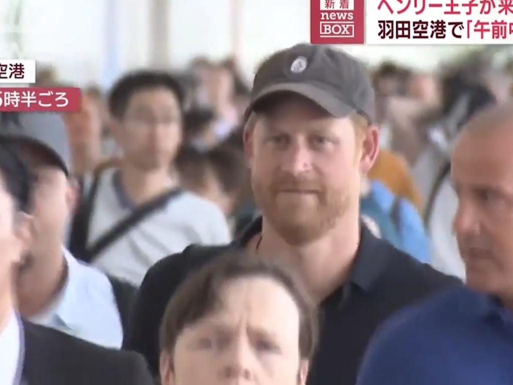 Prince Harry is currently travelling without Meghan. Picture: ANN News