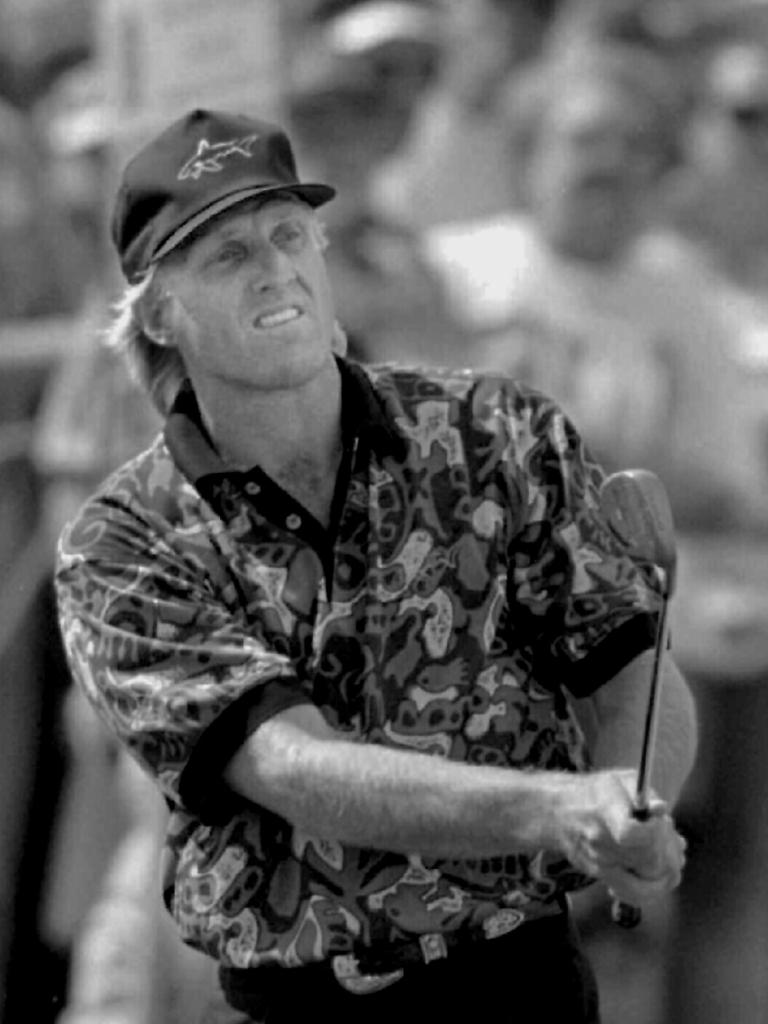 Norman during the PGA Grand Slam of Golf in Koloa, Hawaii in 1994.