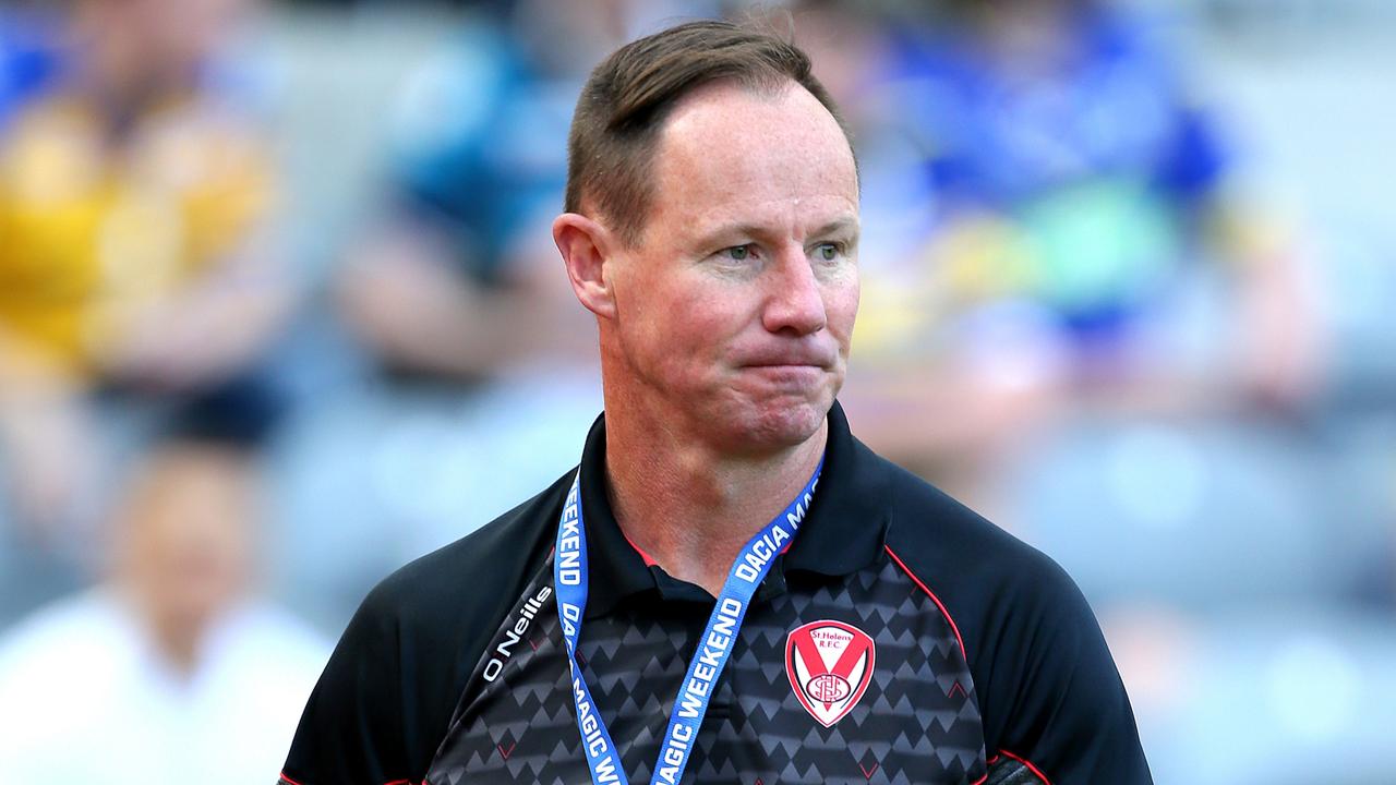 St Helens coach Justin Holbrook has been reportedly approached for the Gold Coast Titans job.