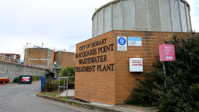 Macquarie Point redevelopment. Macquarie Point Wastewater Treatment Plant