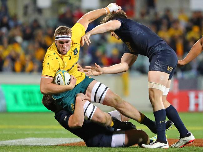 Rodda has impressed off the bench for the Wallabies with his no nonsense style.