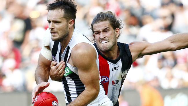 Nathan Brown played against the Saints earlier this year. Picture: Colleen Petch.