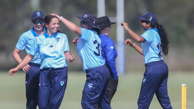 Underage 19 Female Championships; Various Matches played at Nudgee College Cricket Ovals 14.12.23 Pics by Stephen Archer