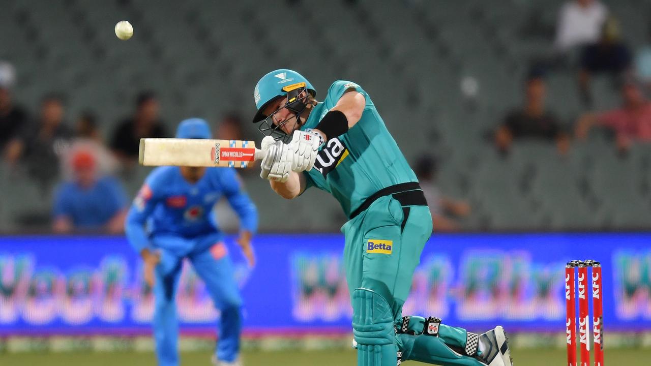 Max Bryant and the Brisbane Heat need to beat the Renegades to keep their finals ‘ hopes alive. Picture: Mark Brake/Getty Images