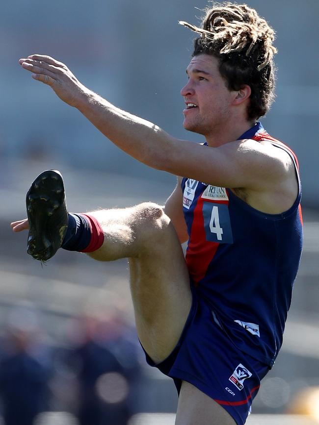 Sam Lowson in action for Coburg.