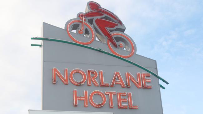 Staff at the Norlane Hotel say police chose not to attend after an attempted theft.