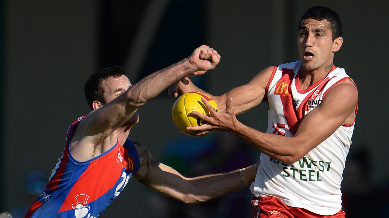 Marlion Pickett was playing in the WAFL before being taken in the mid-season draft.