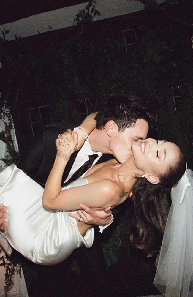 The pair looked smitten. Picture: Instagram/arianagrande