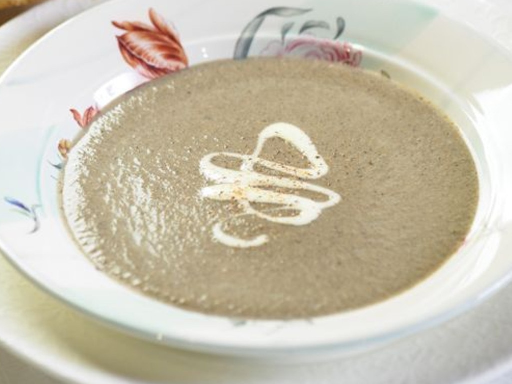 Mushroom soup.