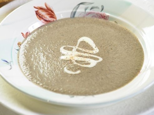 Mushroom soup.