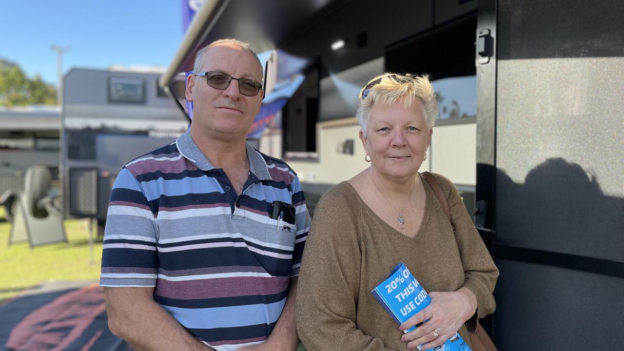 Steve Thomas, left, and and Belinda Thomas, right. Picture: Asa Andersen.