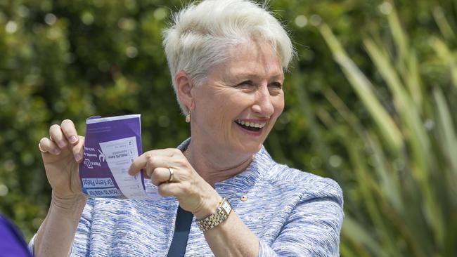 Independent candidate in the Wentworth by-election, Kerryn Phelps. Picture: Dylan Robinson