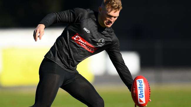 Adam Treloar is getting close to a Magpies return.