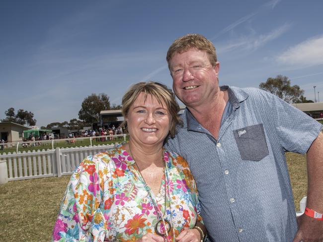 Kellie &amp; Mick Wilcox 2024 Manangatang Cup. Picture: Noel Fisher