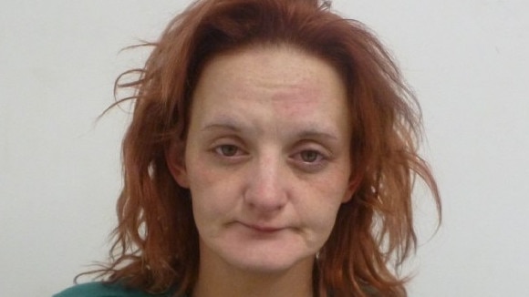 Christine Mackie, 26, has five warrants out for her arrest.