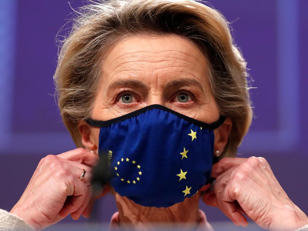 European Commission President Ursula von der Leyen. Picture: AFP