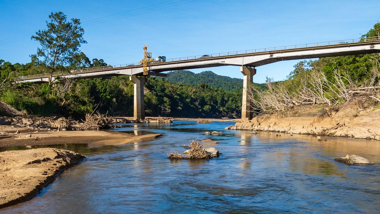 No funding has been allocated for the building of a new bridge over the Barron River at Kuranda in the 2024/25 state budget. Picture: Kevin Explores