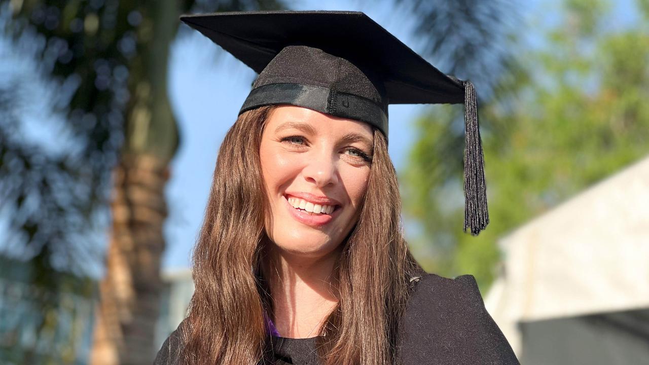 Sunshine Coast resident Hayley Cohen has graduated her law degree with a perfect 7.0 GPA. Picture: Contributed