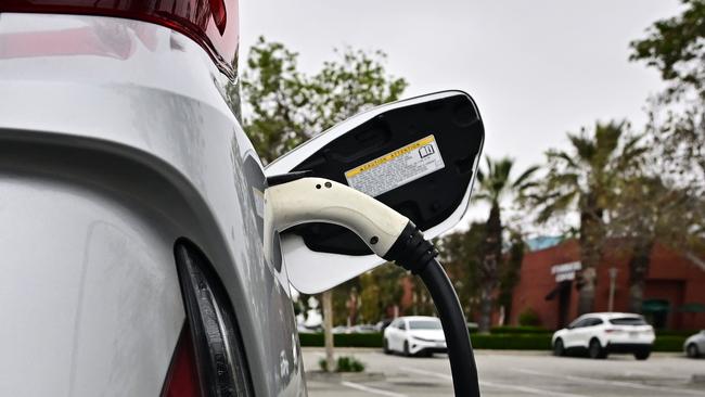 US President Joe Biden’s administration aims to accelerate the electric vehicle transition. Picture: AFP