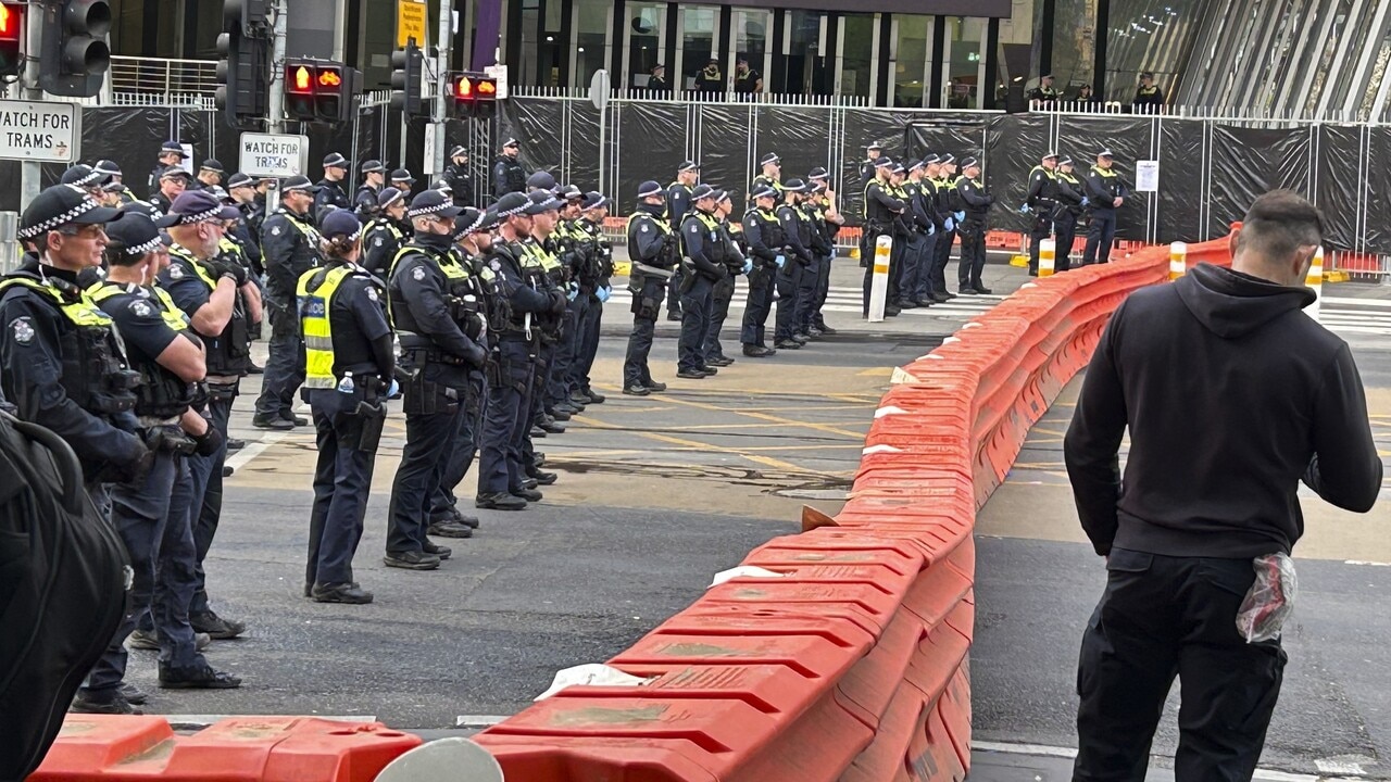 Protesters in Melbourne are being given a ‘slap on the wrist’