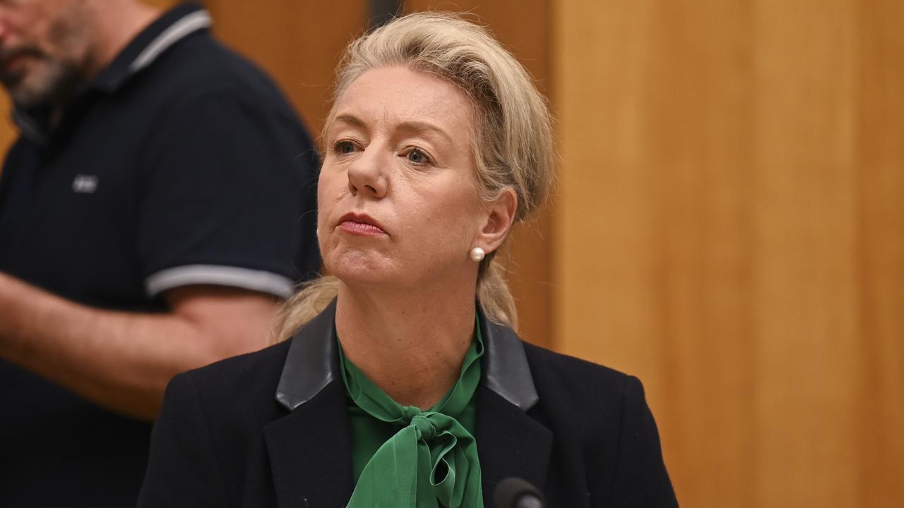 Nationals senator Bridget McKenzie said she was “aware” of rumours concerning the conduct of ex-Liberal senator David Van. Picture: NCA NewsWire / Martin Ollman