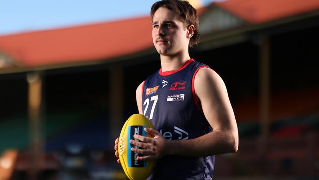 Norwood’s Will Rowlands at The Parade. Picture: Cory Sutton/SANFL