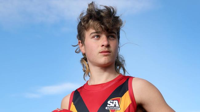 South Australian boys captain Harrison Webb has dedicated his performance at next week’s SSA National Championships to his late sister, Hannah. Picture: Dean Martin