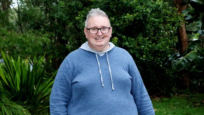 NSW Arts Minister Don Harwin at his central coast holiday home on Wednesday. Picture: AAP