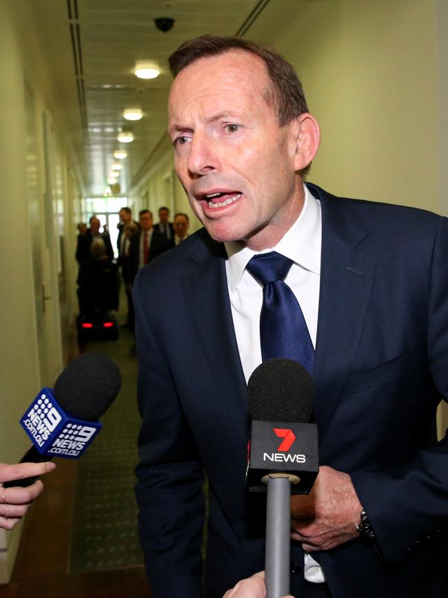 Mr Abbott is worried about being given a position that is little more than a title without a role. Picture: Ray Strange