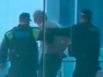 A man has been arrested at Canberra Airport after report that there was shots fired, 14 August, 2022. Picture: Walter Olson/ Facebook https://www.facebook.com/walter.olson.503/videos/1097758837845888/