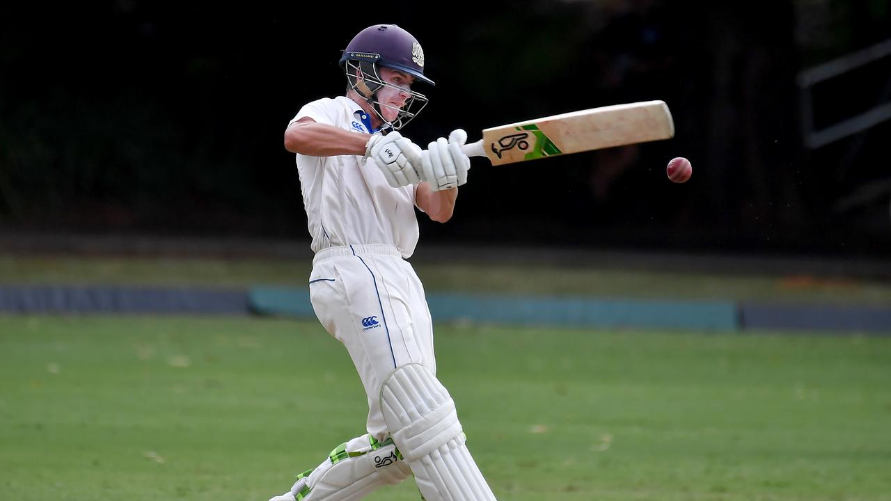 Nudgee batsman Daniel Seaton in 2022. Picture, John Gass