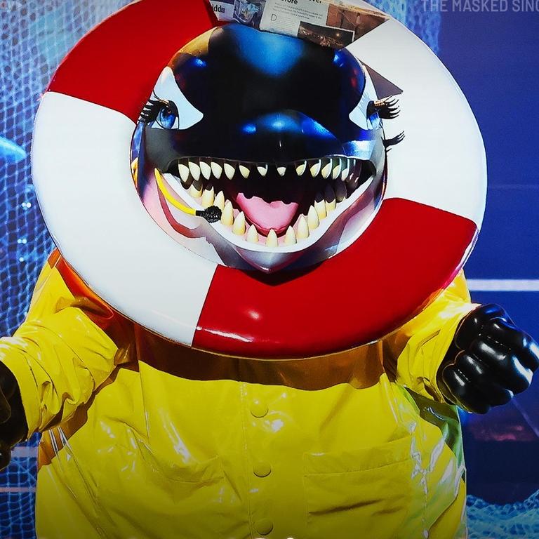 A new contender on The Masked Singer: The orca.